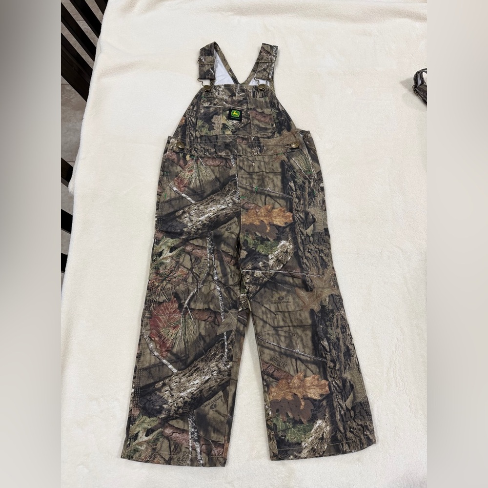 John Deere Camo Kids Overalls - Picture 5 of 8